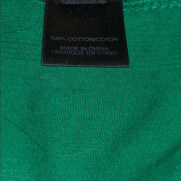 🔴 Marc by Marc Jacobs green sleeveless front ruffle x-ray top XS - Picture 5 of 7